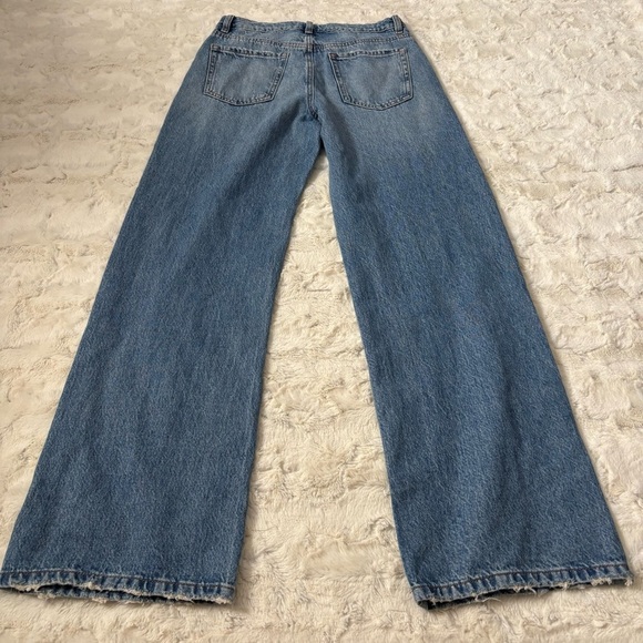 Garage Women's Size 5/27 Blue Wide Leg Jeans - Picture 6 of 6